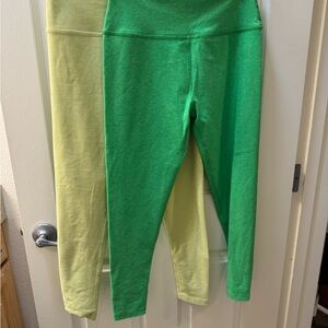 Beyond Yoga Leggings size L.  Hi waist EUC